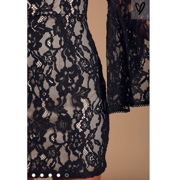 Lulus Lace Off-the-Shoulder Bodycon Dress - Picture 6 of 7